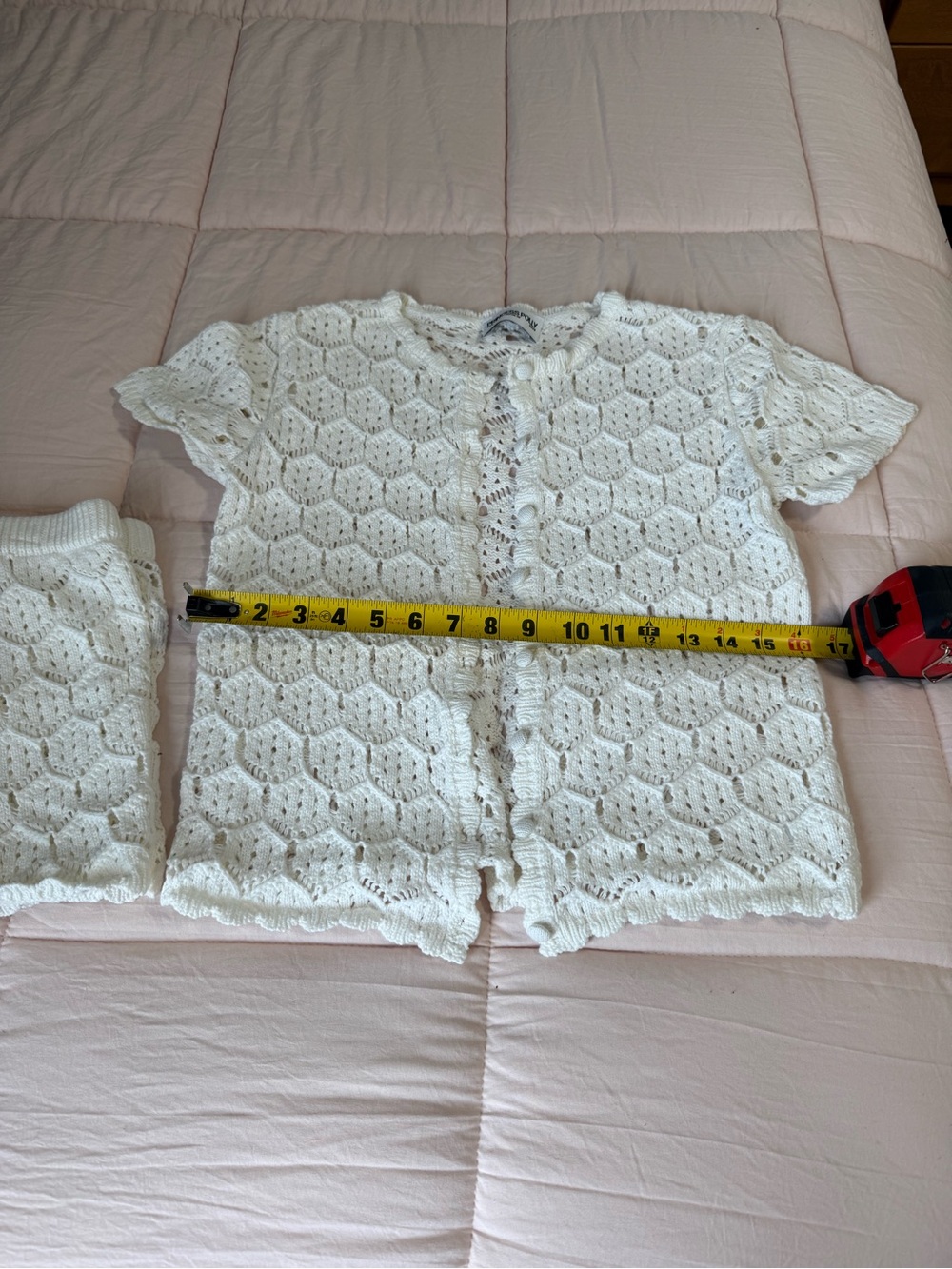 Princess Polly Sun Still Shines Crochet Set Cream - Picture 3 of 9